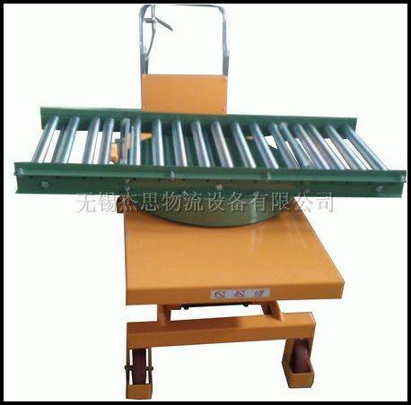 升降回轉式滾筒輸送臺