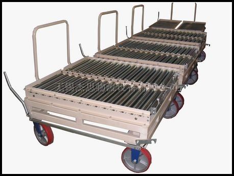 滾筒臺面移動小車