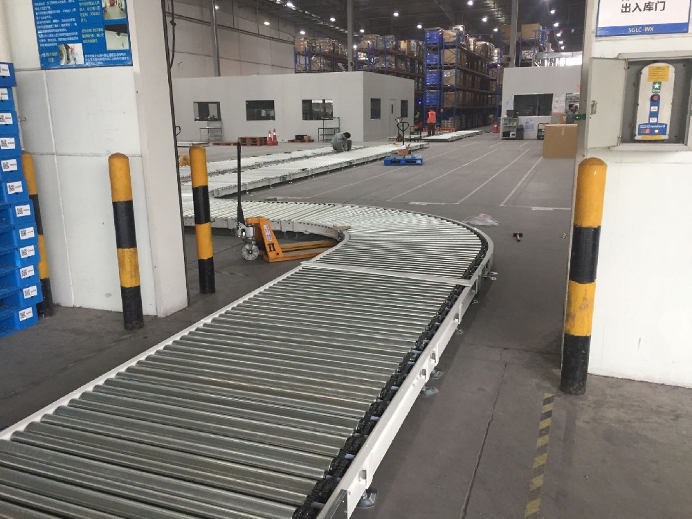 高效能滾筒輸送機亮相助力企業降本增效